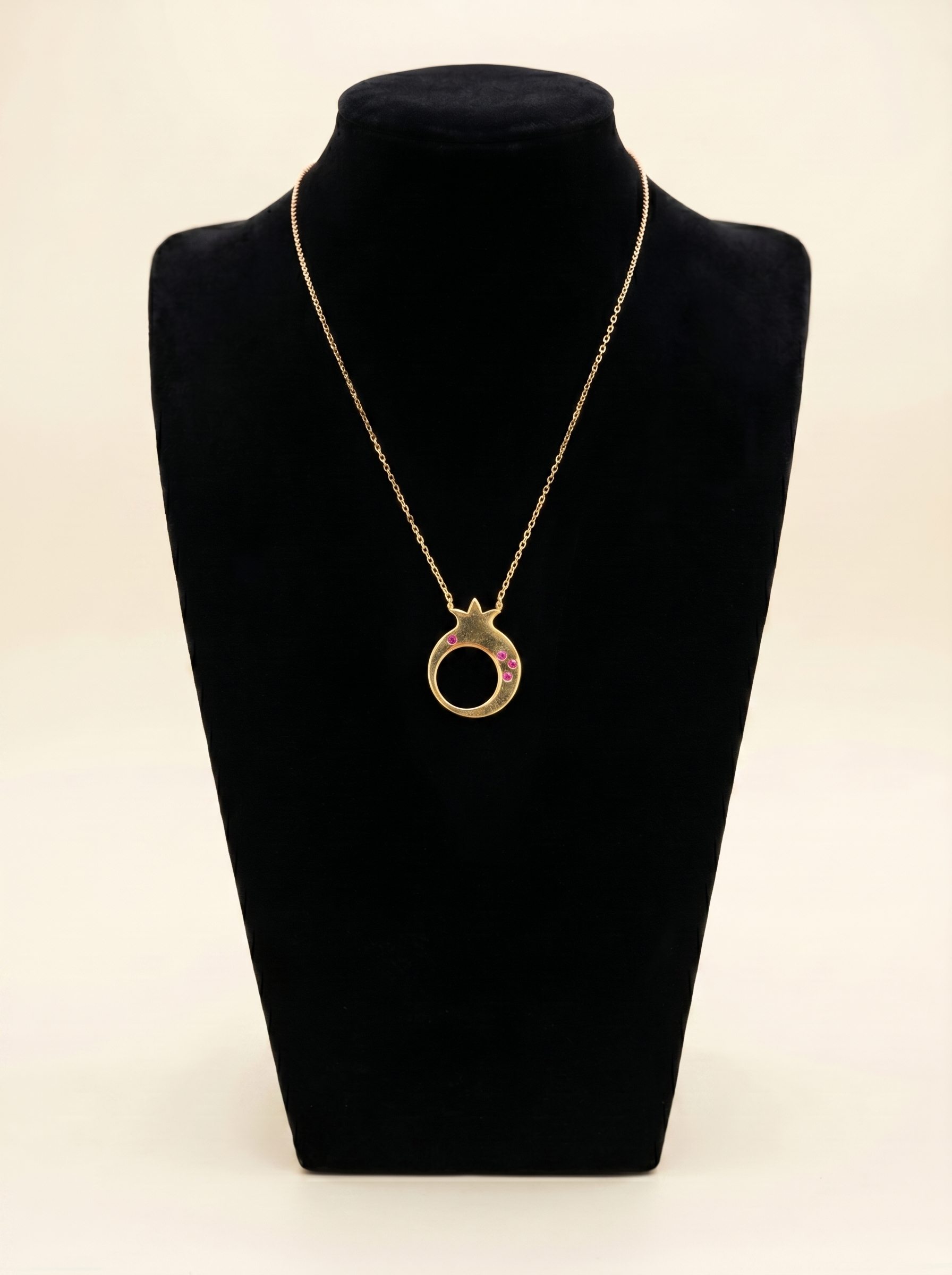 Pomegranate Pendant Necklace