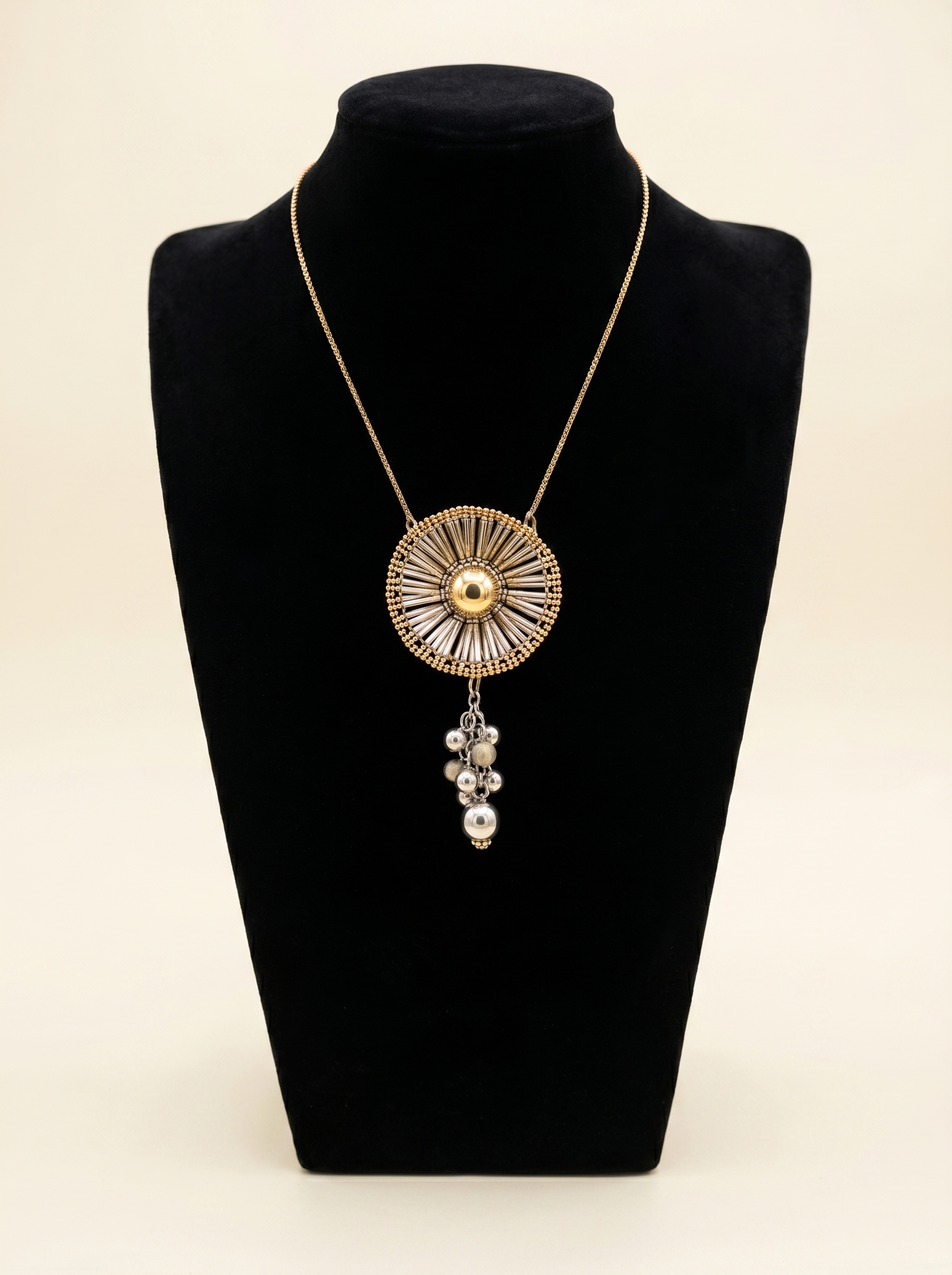 Sunburst Medallion Necklace